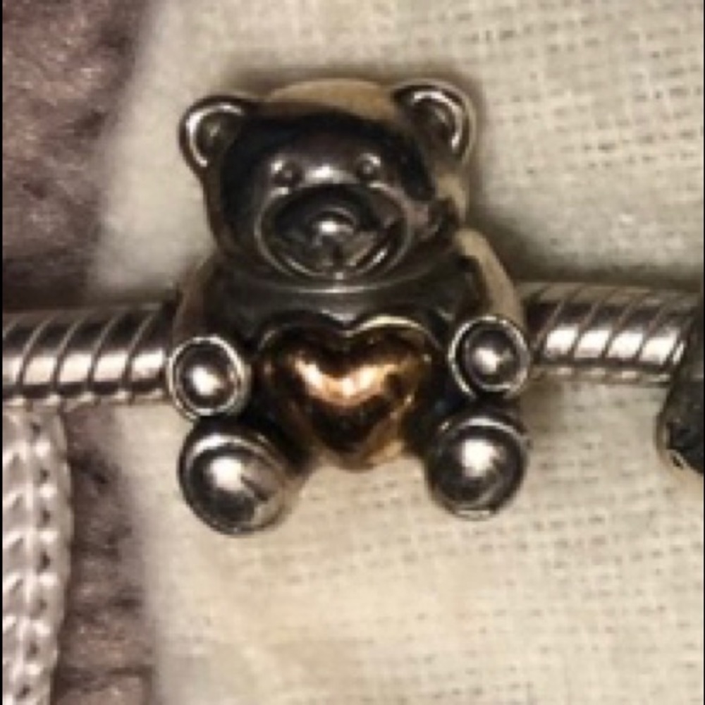 Pandora bear charm